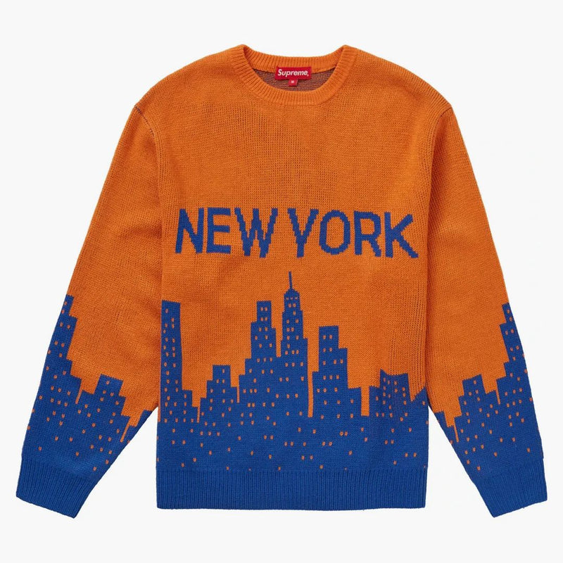 Supreme New York tröja orange