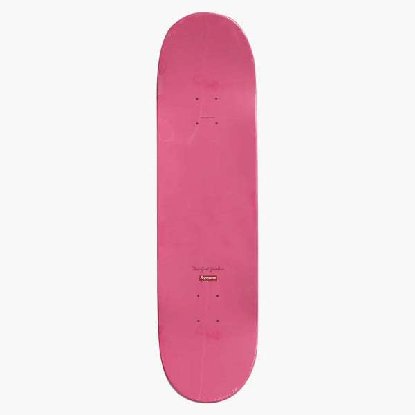 Supreme New York Yankees Airbrush skateboard däck rosa
