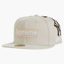 Supreme New York Yankees Box Logo New Era Tan