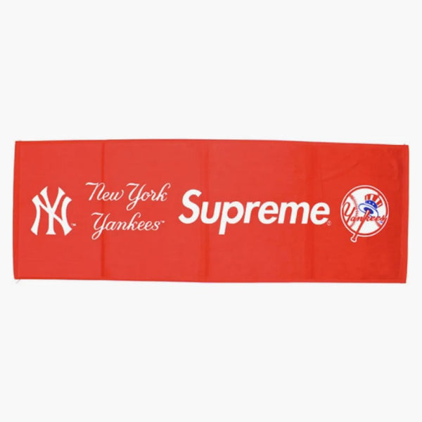 Supreme New York Yankees handduk röd