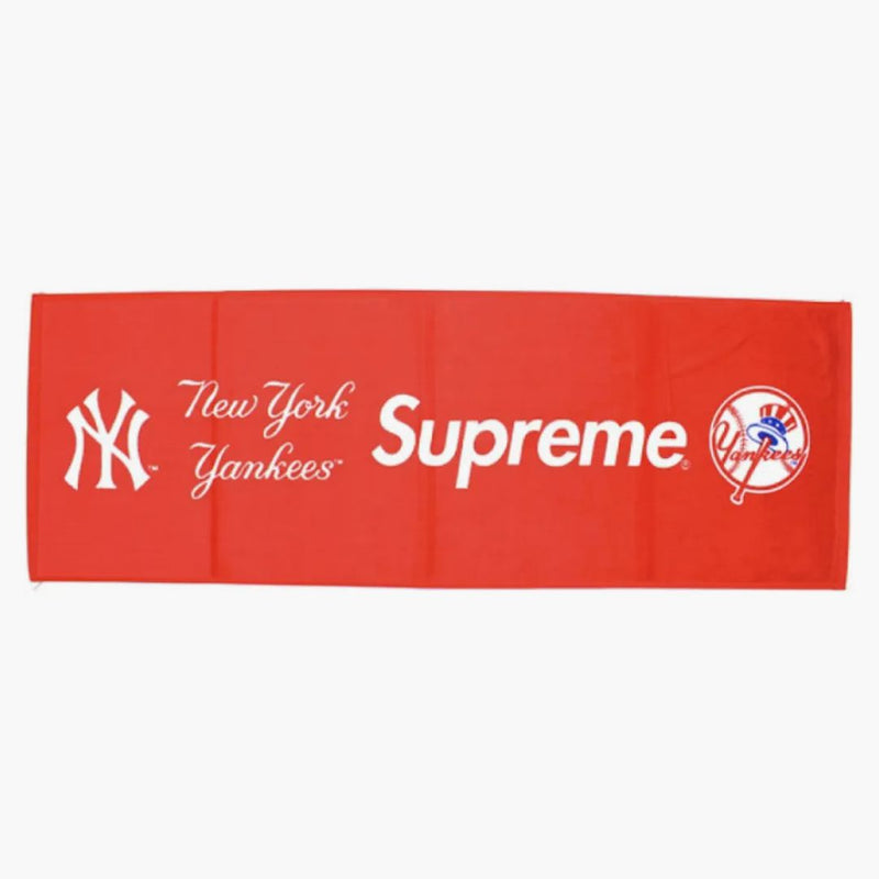 Supreme New York Yankees handduk röd