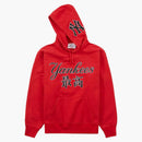 Supreme New York Yankees Kanji Hooded Sweatshirt Red