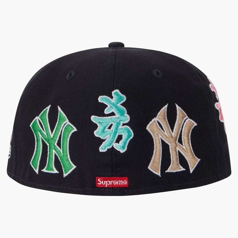 Supreme New York Yankees Kanji New Era Fitted Hat Navy