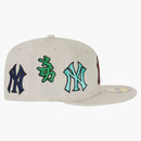 Supreme New York Yankees Kanji New Era Fited tiene bronceado