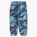 Supreme New York Yankees Kanji Sweatpant Blue Camo