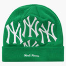 Supreme New York Yankees New Era Box Logo Beanie Green