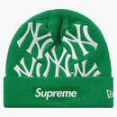 Supreme New York Yankees New Era Box Logo Beanie Green