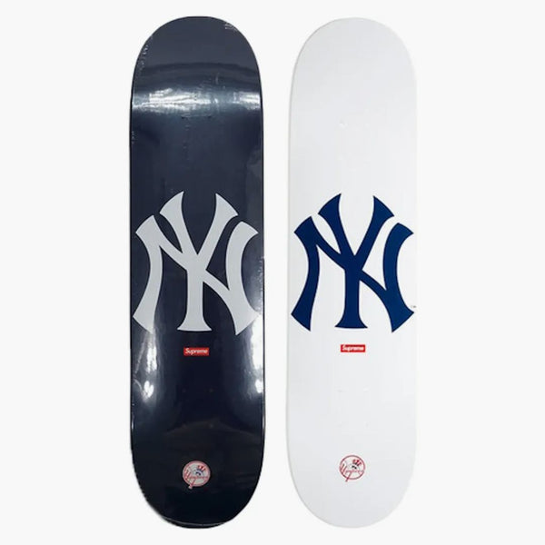 Supreme New York Yankees Skateboard Deck Navy/white Set