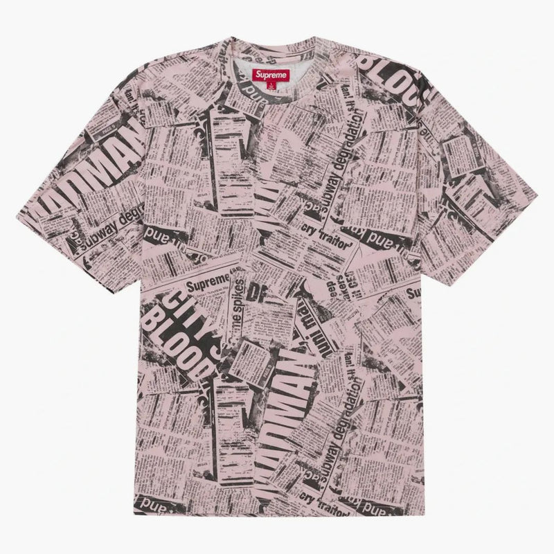 Najwyższy nowy papier S/s Top Pink