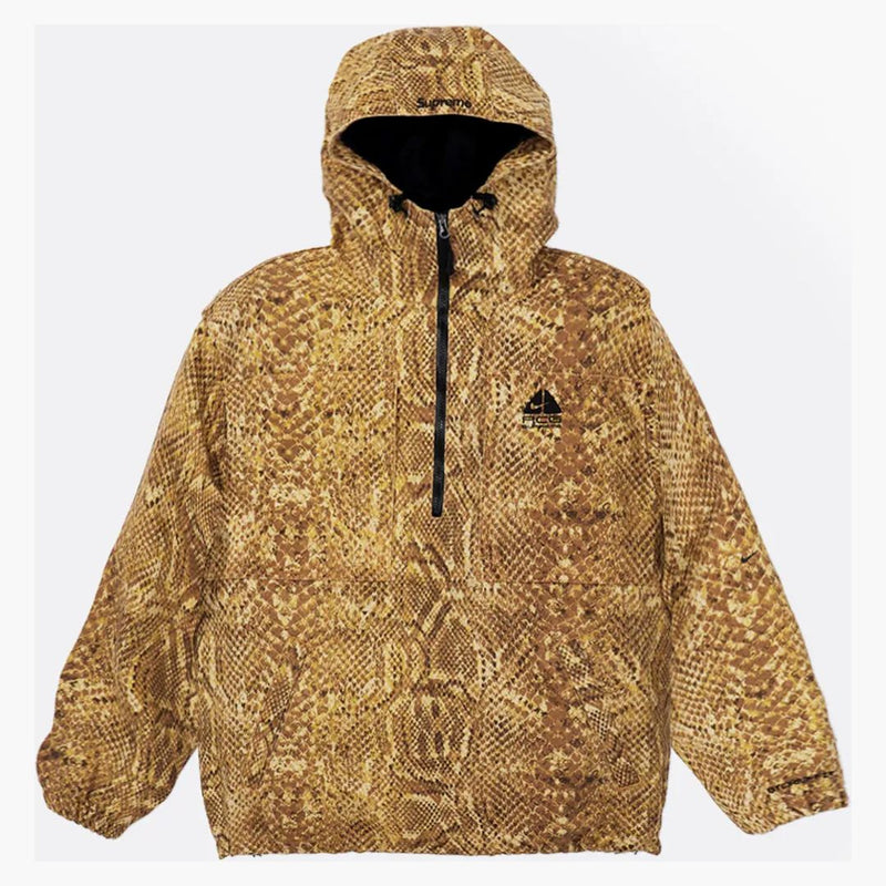 Supreme Nike ACG Denim Pullover Gold Snakesskin