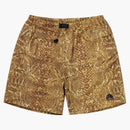 Supremo Nike ACG Nylon Trail Short Gold Snakes