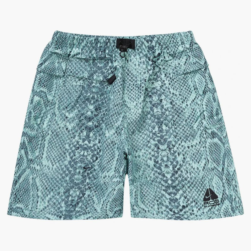 Supreme Nike ACG Nylon Trail Short Mint Snakesskin