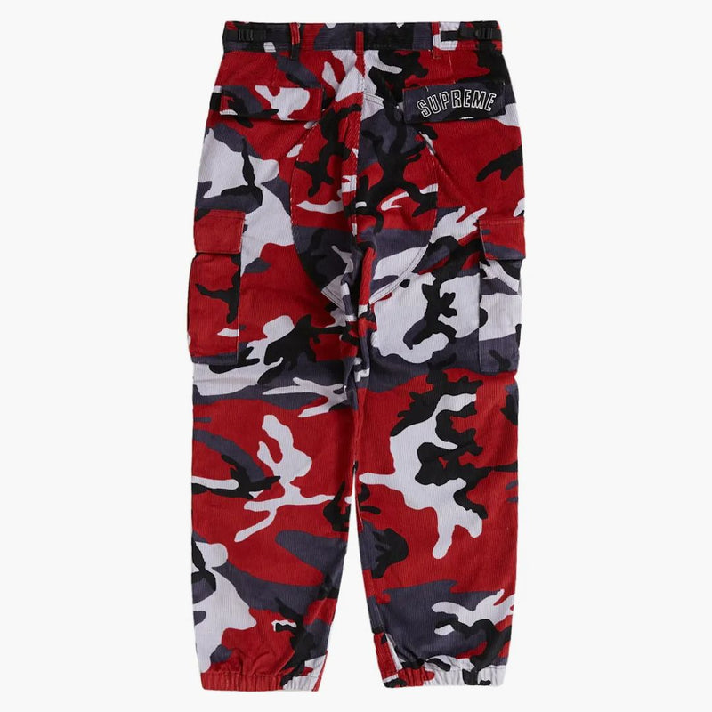 Supreme Nike Arc Corduroy Cargo Pant Red Camo