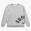 Supremo Nike Arc Crewneck Heather Gray
