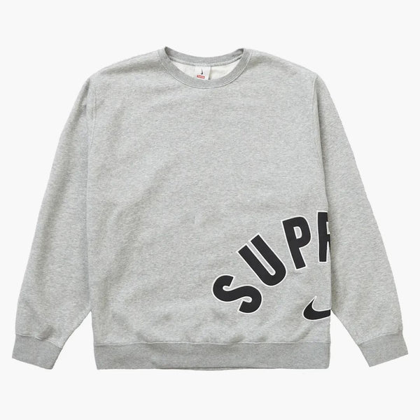 Supreme Nike Arc Crewneck Heather Grey
