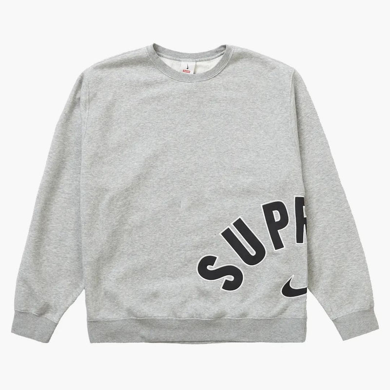 Supreme Nike Arc Crewneck Heather Grey