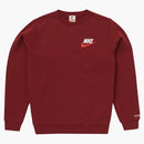 Supreme Nike Crewneck Burgundy
