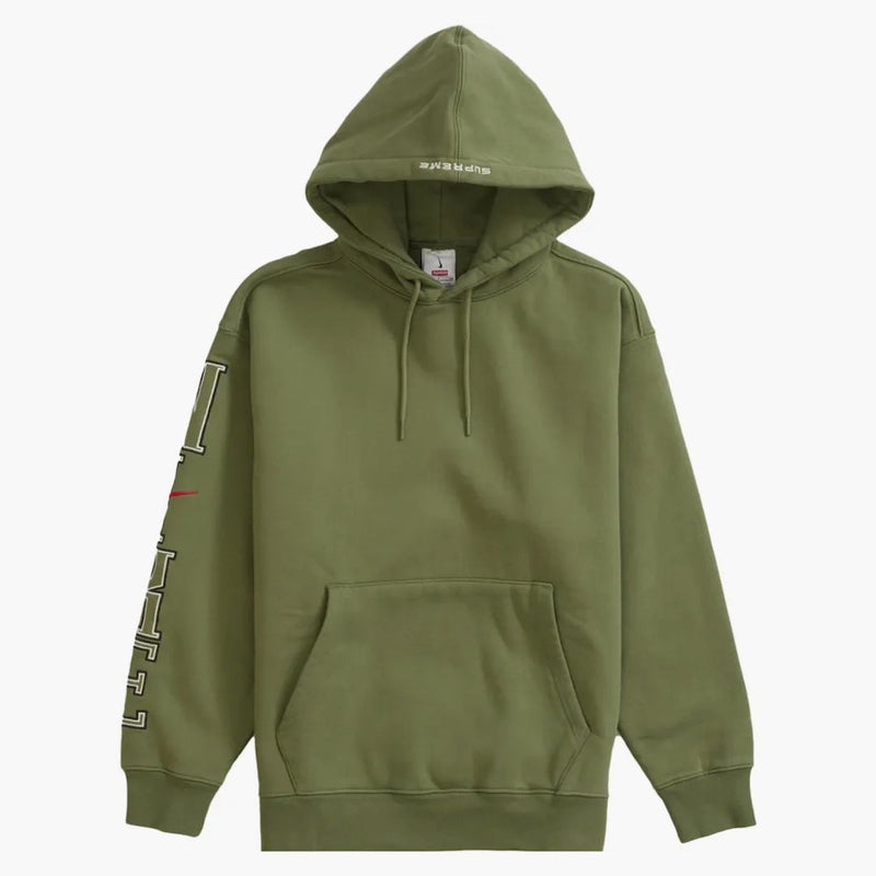 Supreme Nike Hooded Sweatshirt Olive