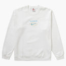 Supremo Nike Jewel Crewneck White