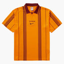 Supreme Nike Jewel Stripe Soccer Jersey Orange