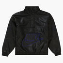 Nejvyšší nike kožená anorak černá