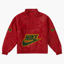 Supreme Nike Leather Anorak Red