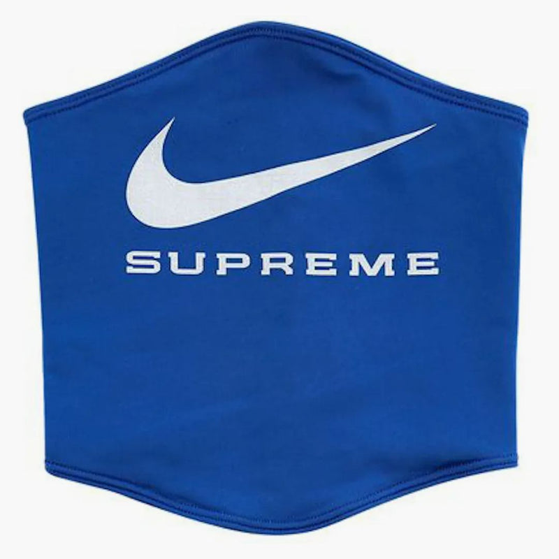 Supreme Nike Logo Neck ciepły niebieski