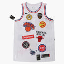 Supreme Nike/nba Teams Authentic Jersey White