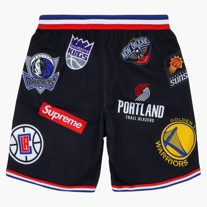 Supreme Nike/nba Teams Authentic Short Black