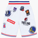 Supreme Nike/nba Teams Authentic Short White