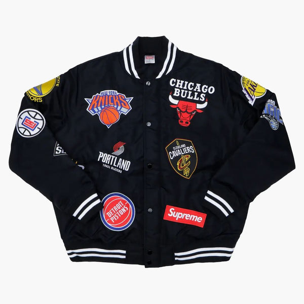 Supreme Nike/NBA Teams Warm-Up Jacket Black
