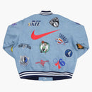 Supreme Nike/NBA Teams Warm-Up Jacket Denim