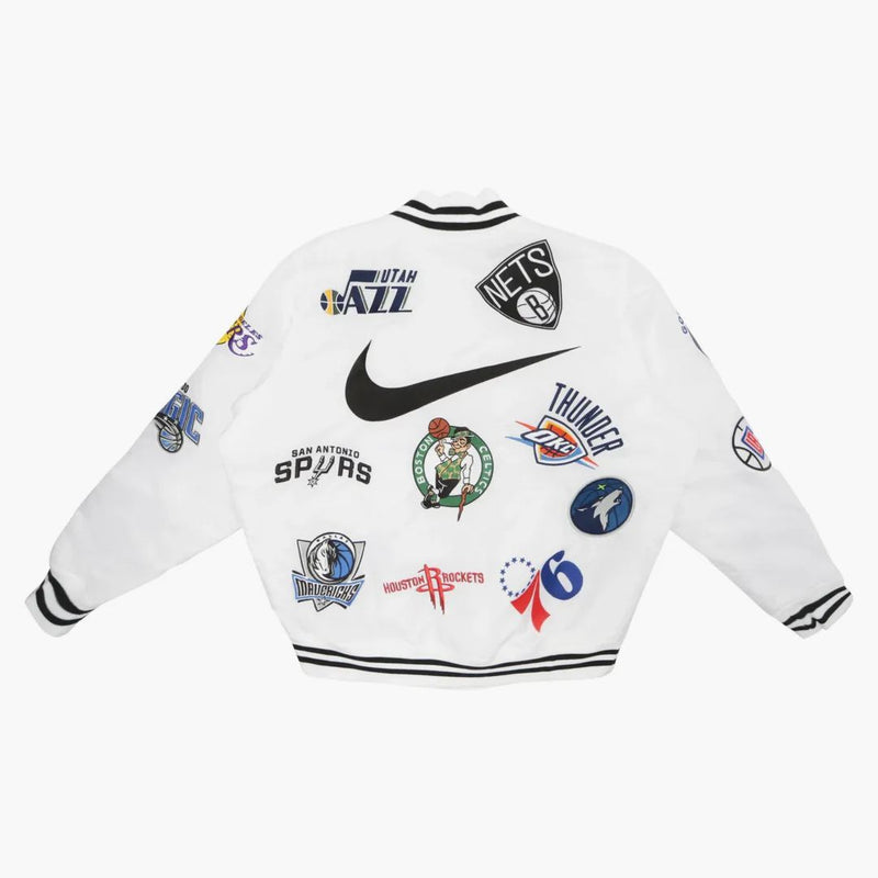 Supreme Nike/nba Teams Warm-up Jacket White