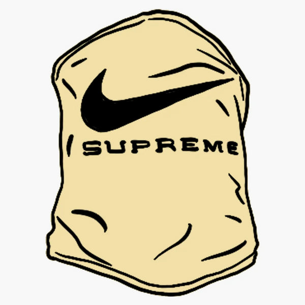 Supreme Nike Neck Warmer Pale Yellow
