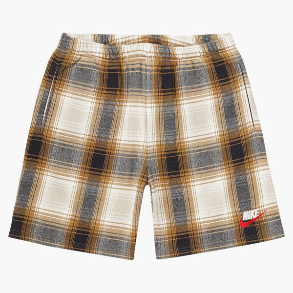 Nejvyšší Nike Plaid Skishshort hořčice