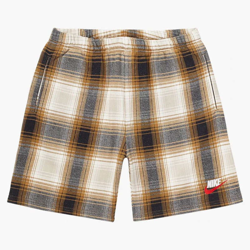 Nejvyšší Nike Plaid Skishshort hořčice