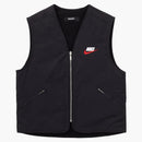 Supreme Nike Reversible Nylon Sherpa Vest Black