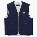 Supreme Nike Reversible Nylon Sherpa Vest Navy
