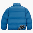 Supreme nike reversible puffy jacket blue