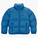 Supreme nike reversible puffy jacket blue