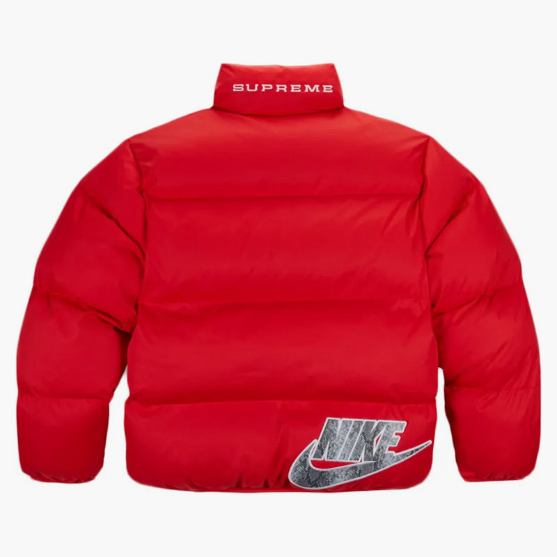 Supreme Nike Reversible Puffy Jacket Red