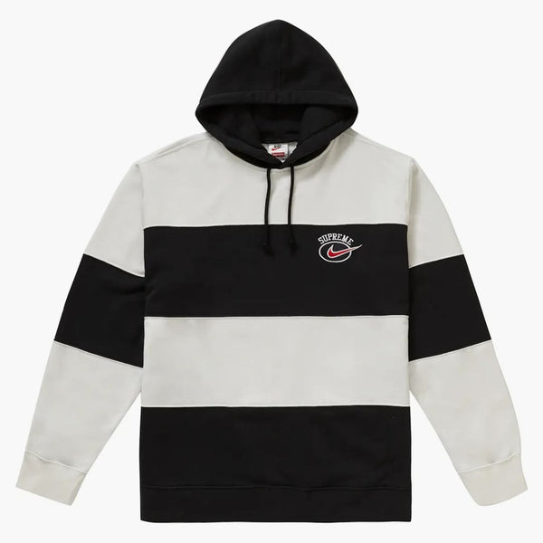 Högsta nike rand huva tröja svart