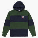 Supreme Nike Stripe Hooded Sweatshirt Navy