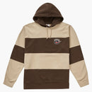 Supreme Nike Stripe Hooded Sweatshirt Tan