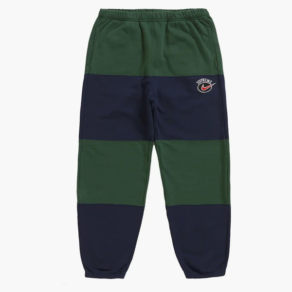 Supreme Nike Stripe Sweatpant Navy