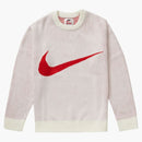 Supreme Nike Swoosh Sweater White
