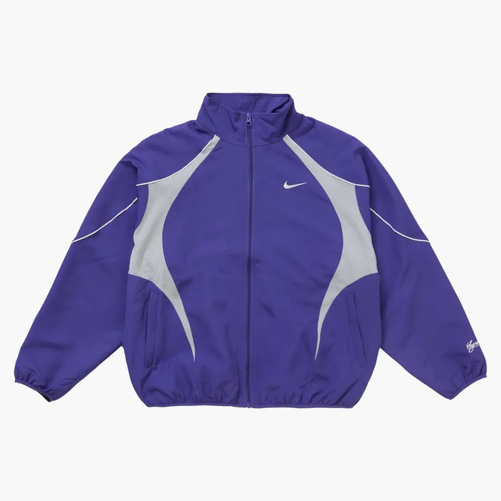 Supreme Nike Purple Coat Supreme Nike Track Jacket Purple Buy At