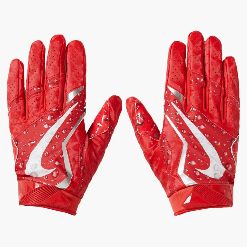 Supreme Nike Vapor Jet 4.0 Football Gloves Red