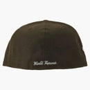 Supreme No Compox Logo New Era Brown