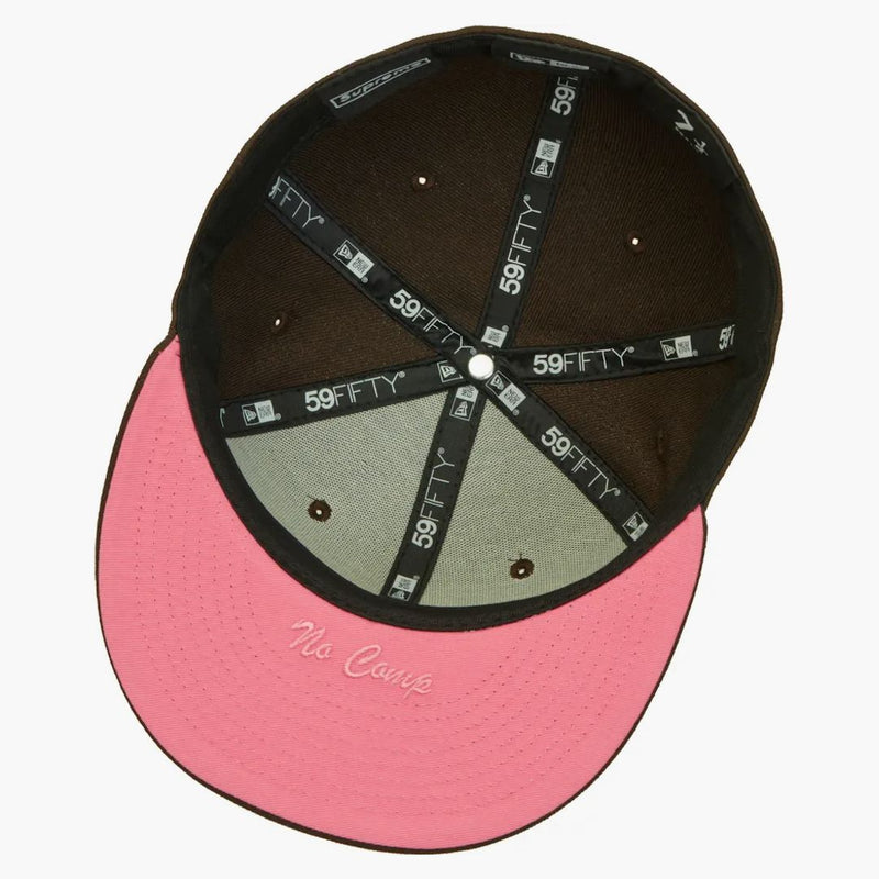 Supreme No Comp Box Logo New Era Brown